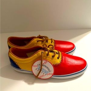 Vintage 1992 Keds Championship Series Baseball Stitch Tri color Shoes